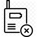 Battery Error Broken Icon