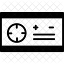 Battery Car Power Supply Icon