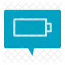 Battery Message Chat Conversation Icon