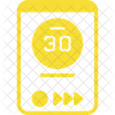 Battery Power Source Energy Storage Electric Cell Icon