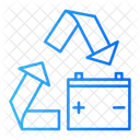Battery recycling  Icon