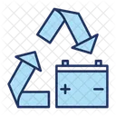 Battery recycling  Icon
