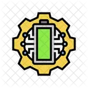 Battery Management Energy Icon