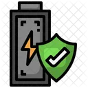 Battery Shield Check Icon