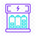 Battery Storage Power Storage Battery Icon