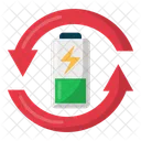Battery Swap Flat Icon