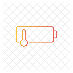 Battery Temperature  Icon