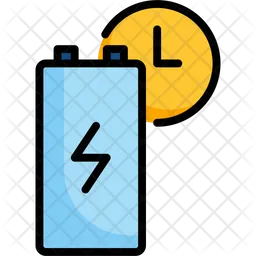 Battery Time  Icon