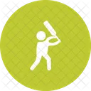 Batting Cricket Icon