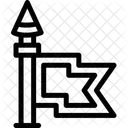 Battle Flag Flag Star Flag Icon