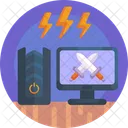 Gaming Computer Cpu Computer Icon