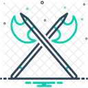 Battle Armed Conflict Struggle Icon