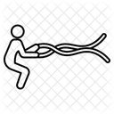 Battle Rope Slam Battle Rope Fitness Icon