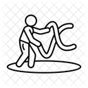 Battle Rope Training Battle Rope Icon