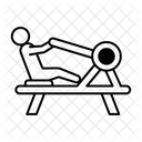 Battle Ropes Fitness Gym Icon