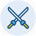 Battle Sword Sword Medieval Blade Icon