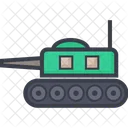 군사 탱크 전쟁 아이콘