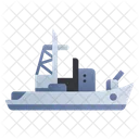 Battleship Warship Cannon Icon