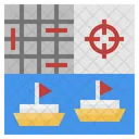 Battleship Ship Video Game Icon