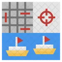 Battleship Ship Video Game Icône
