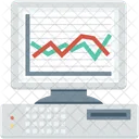 Barra Grafico Monitor Icon