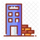 Bau Hochbau Gebaude Symbol