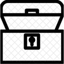 Tesouro Bau Caixa De Tesouro Ícone