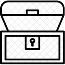 Tesouro Bau Caixa De Tesouro Ícone