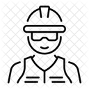 Bauarbeiter  Symbol