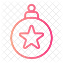 Bauble Christmas Ball Ornament Icon