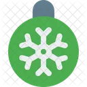 Snowflake Bauble Decoration Icon