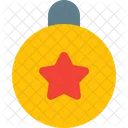 Star Bauble Decoration Icon
