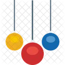 Bauble Decorations Christmas Ornaments Icon