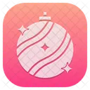 Bauble Christmas Decoration Icon