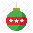 Bauble Star Christmas Traditions Christmas Decorations Icon