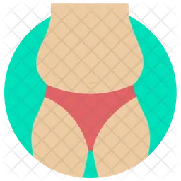Bauchfett  Symbol