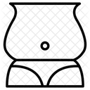 Bauchfett  Symbol