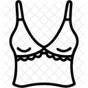 Bauchfreies Top  Symbol