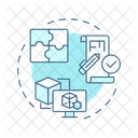 Geschaft Produkt Bau Symbol