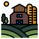 Landwirtschaft Landwirtschaft Feld Symbol