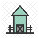 Bauernhaus Symbol