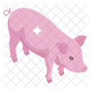 Bauernhof Schwein  Symbol