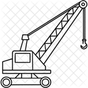 Baukran Hebezeuge Industriekran Symbol