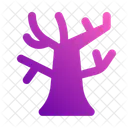 Baum Spuk Gruselig Symbol