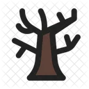 Baum Spuk Gruselig Symbol