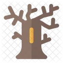 Baum Halloween Gruselig Icon