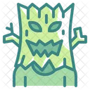Baum Des Bosen Horror Halloween Icon