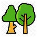 Baume Wald Waldland Symbol