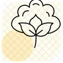 Baumwollfeld Symbol