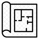 Prototyping Architekturarbeit Blaupause Symbol